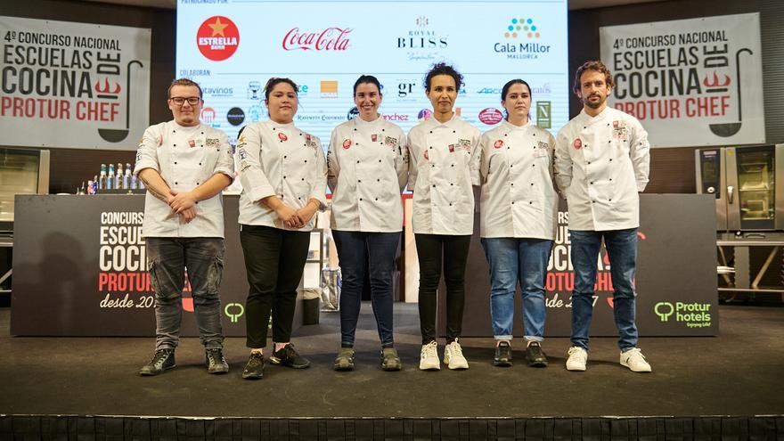 Annge Mohamed Embarek gana el concurso nacional de cocina Protur Chef