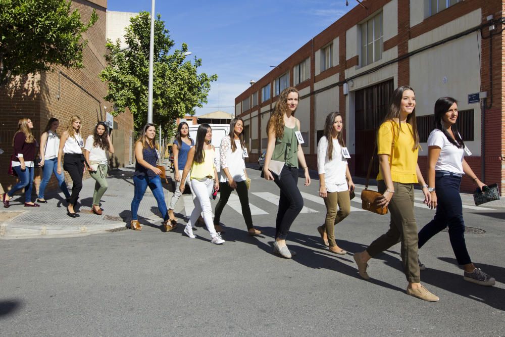 Prueba de candidatas a Fallera Mayor de Valencia 2017