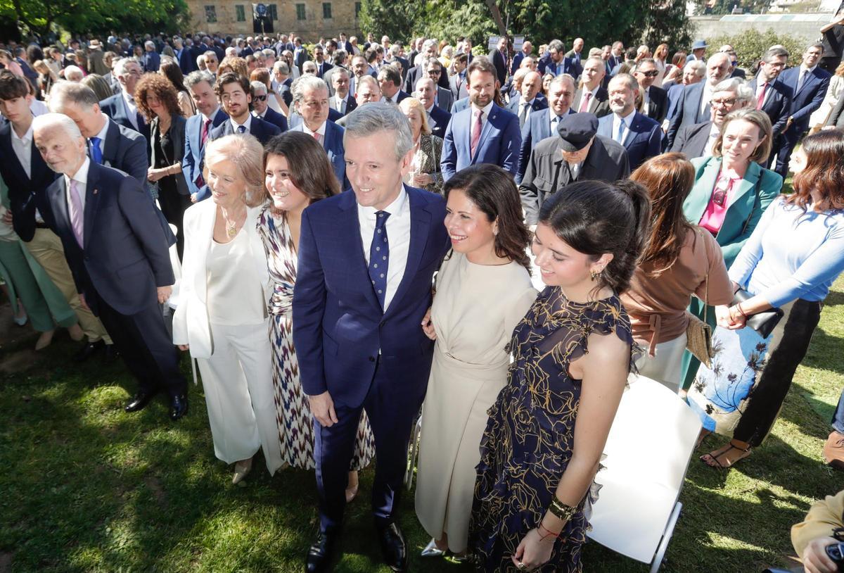 Acto de toma de posesión de Alfonso Rueda como presidente de la Xunta ...