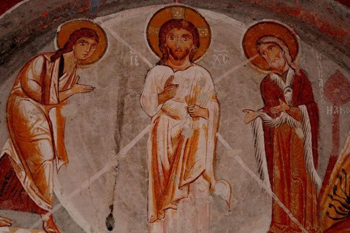 frescos cristianos bizantinos