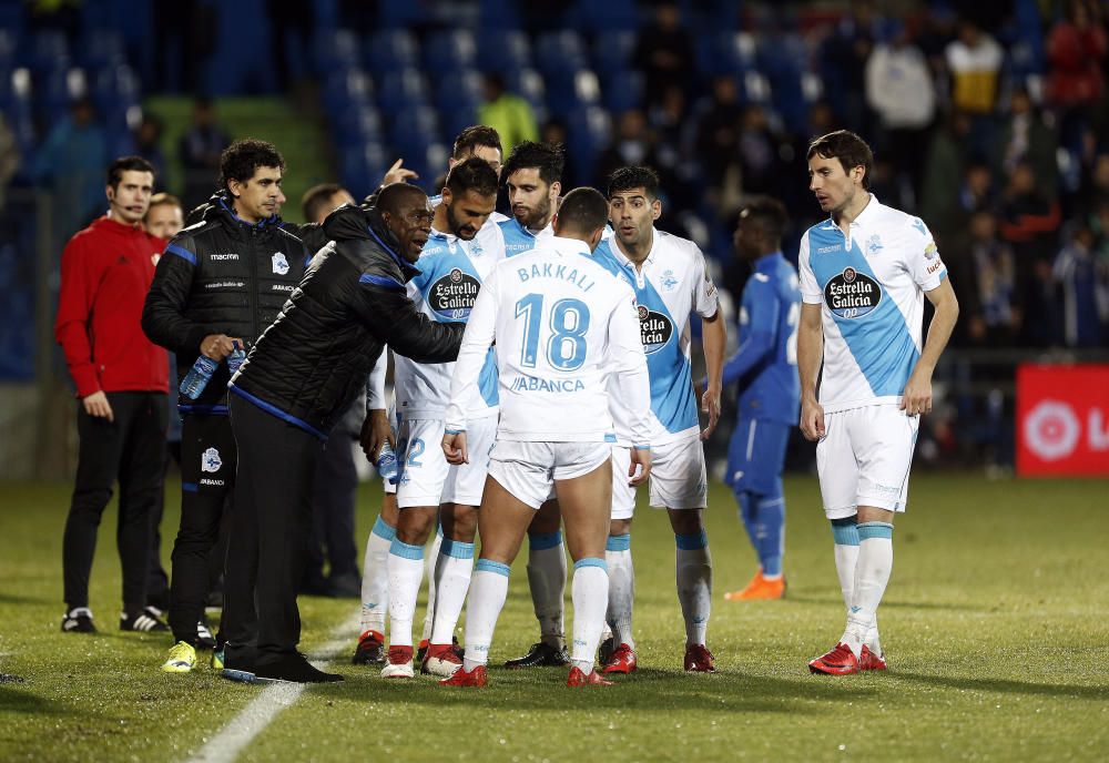 El Dépor sale goleado de Getafe