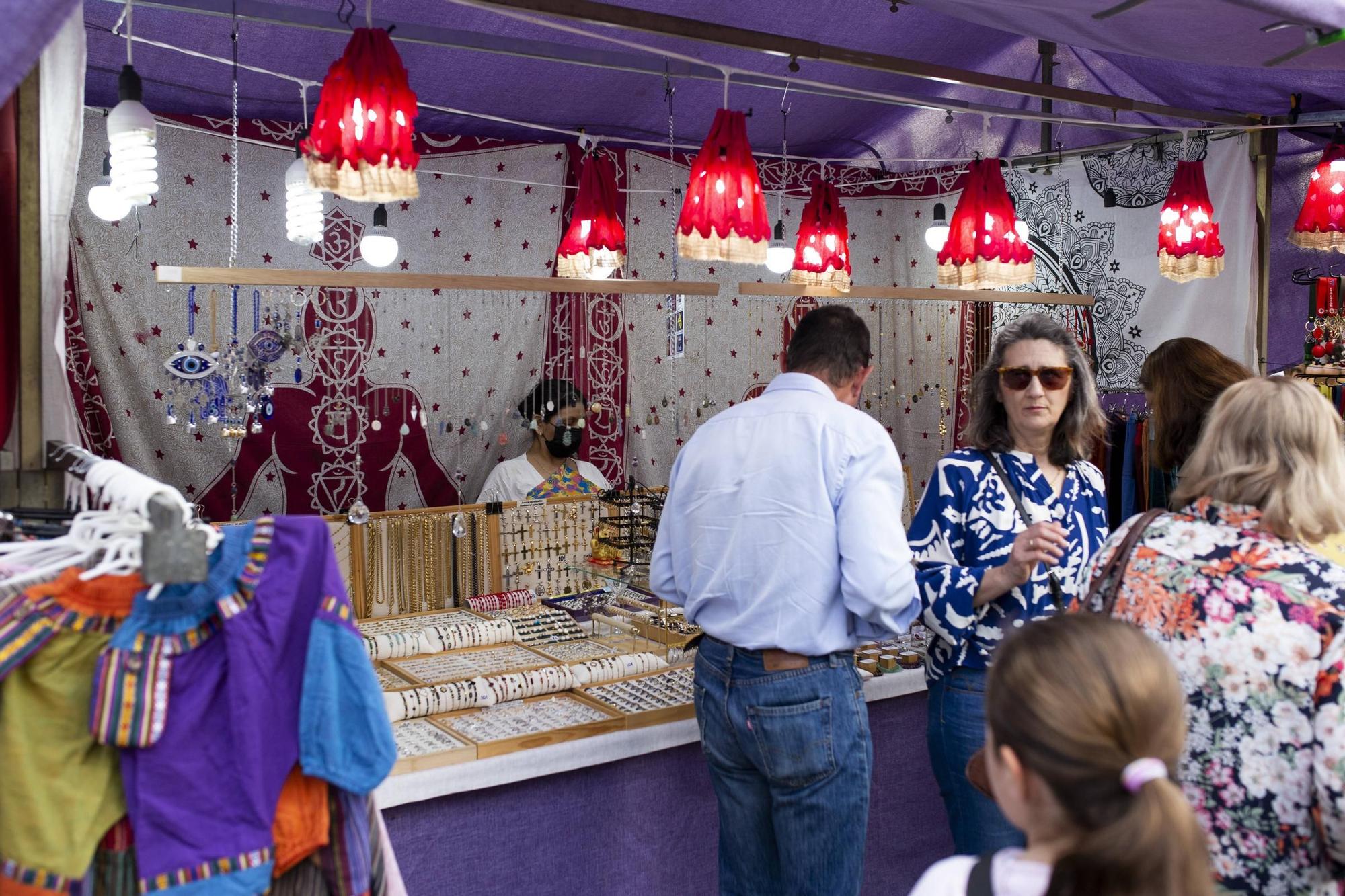 Así se ha desarrollado el sábado en el Mercado de la Primavera de Cáceres