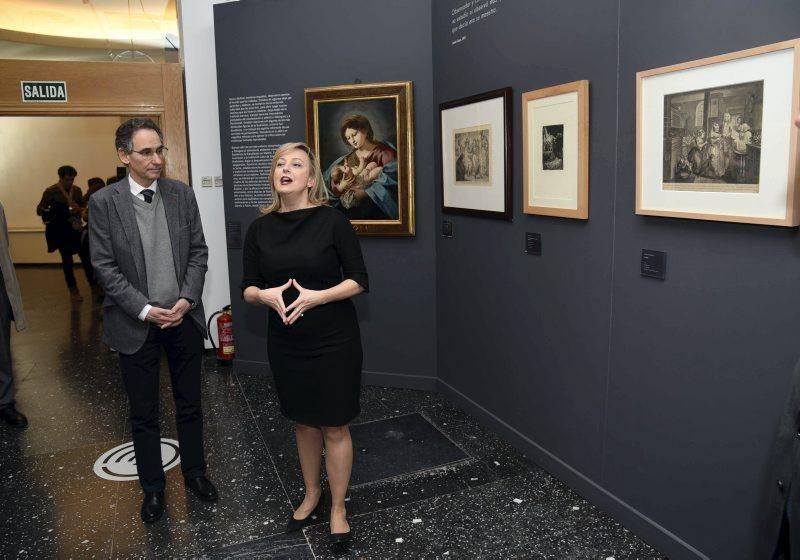 Presentación del primer autorretrato de Goya en su exposición con Buñuel en Madrid