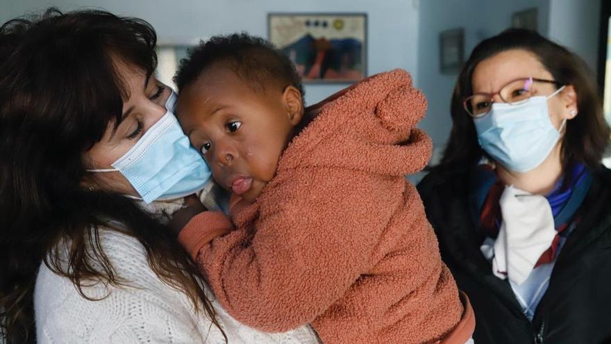 Operado del corazón por primera vez en Córdoba un niño africano con síndrome de Down