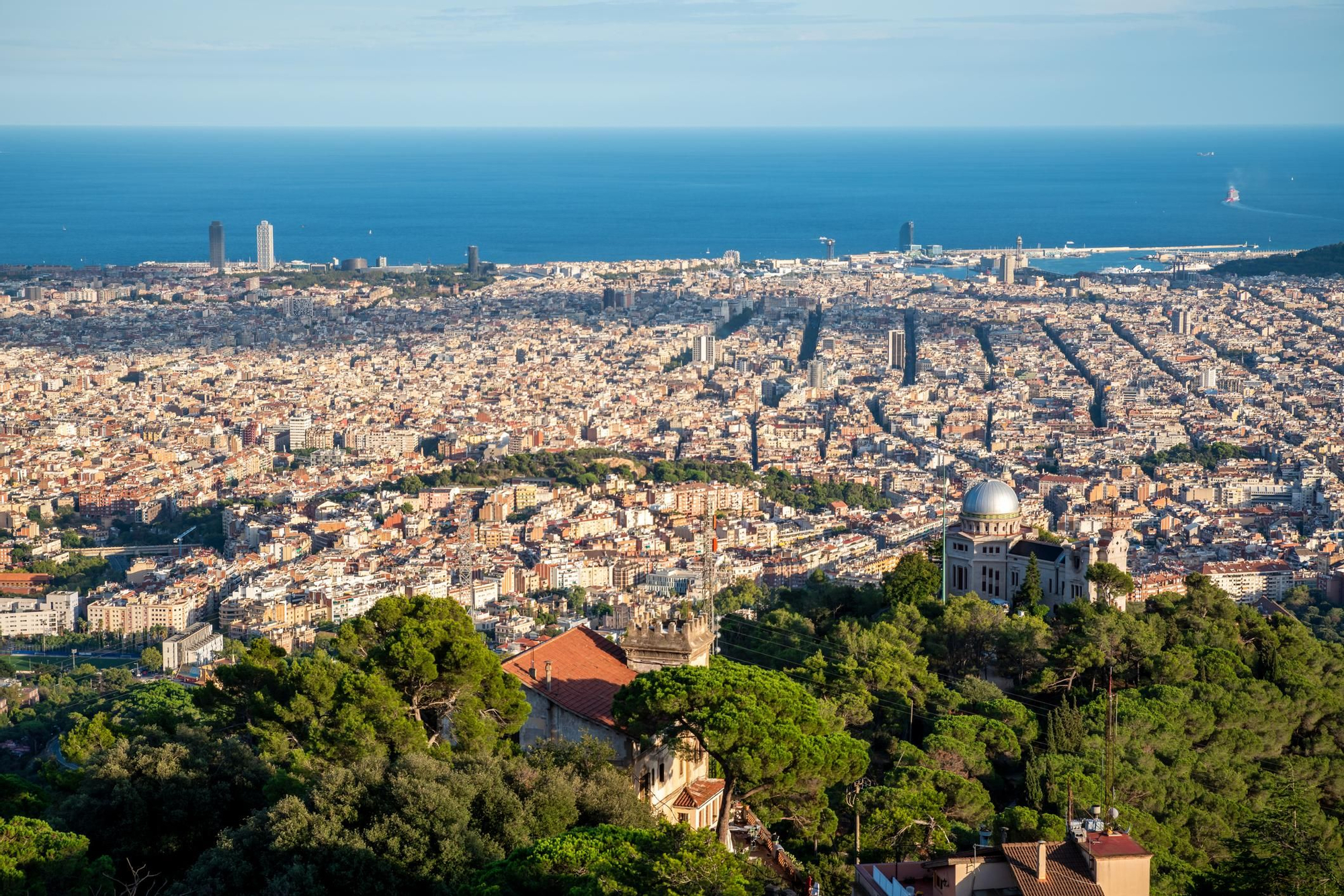 El mirador secreto de Barcelona escondido a más de 400 metros sobre el nivel del mar
