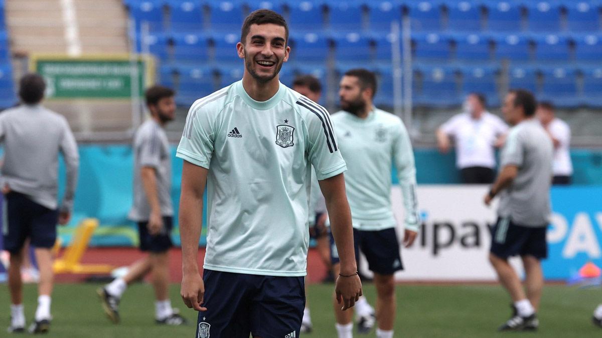 Ferran Torres, jugador del City y de la selección española