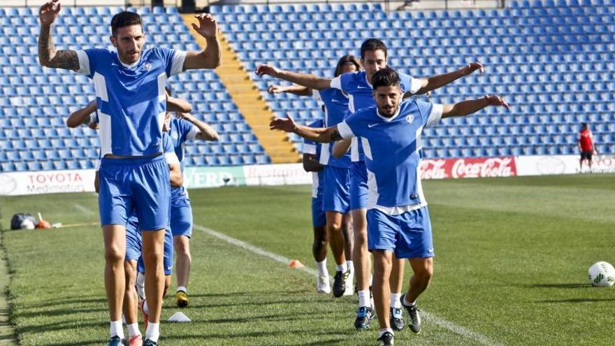 El Hércules prepara a puerta cerrada el duelo ante el Cornellà