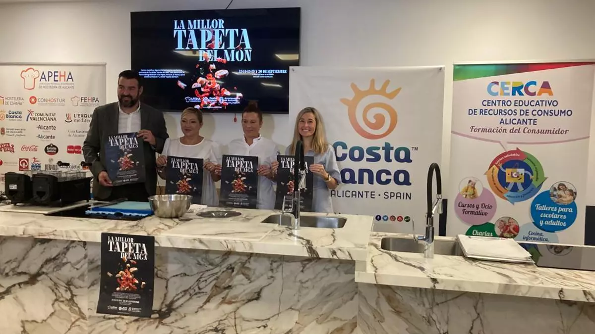 Los mejores chefs de Alicante cocinan en los fogones del Cerca ‘La millor tapeta del món’