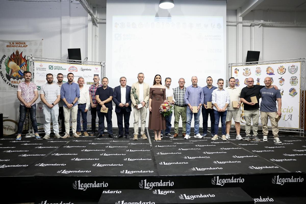 Entrega del premio Borumballa de la Federación de Primera A