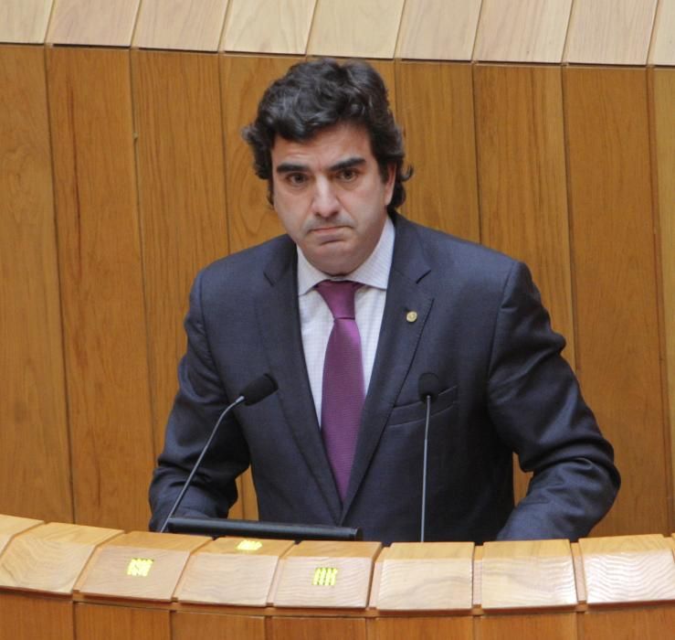 Pleno en el Parlamento de Galicia