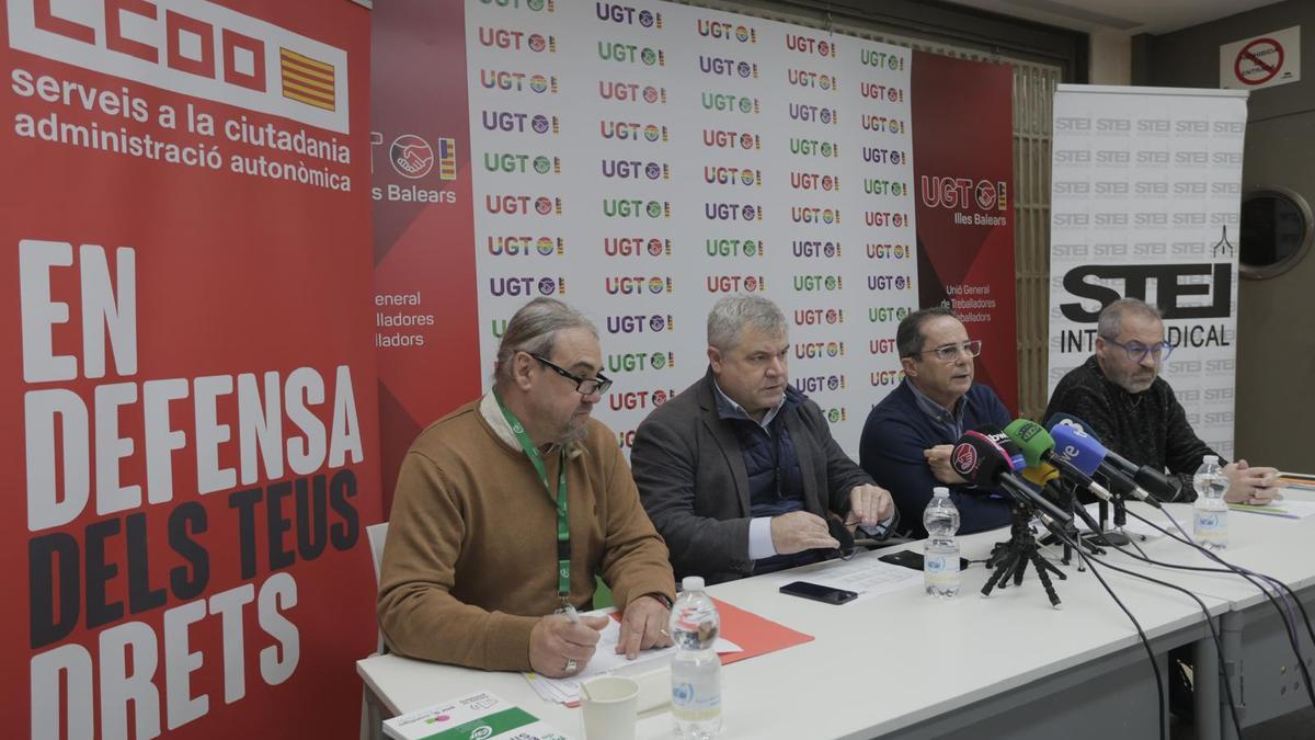 La propuesta final mantiene las tesis de CSIF, CCOO, UGT y STEI