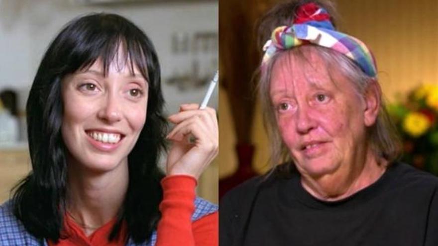 El antes y del después de Shelley Duvall.