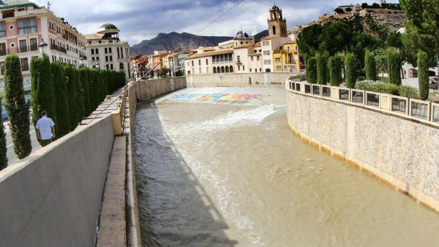 El río a su paso por Oihuela