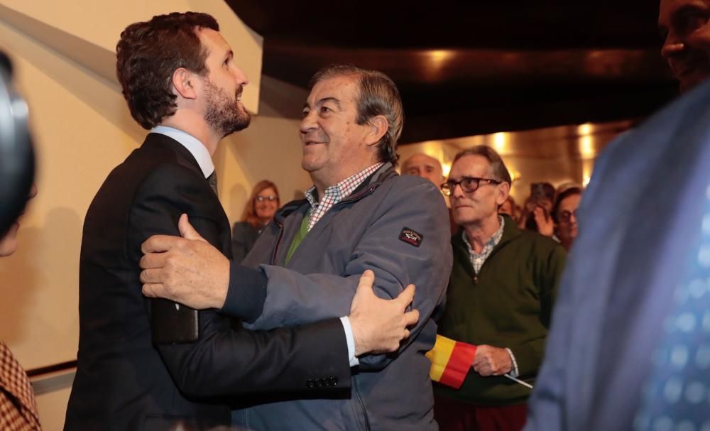 Mitin de Pablo Casado en Oviedo