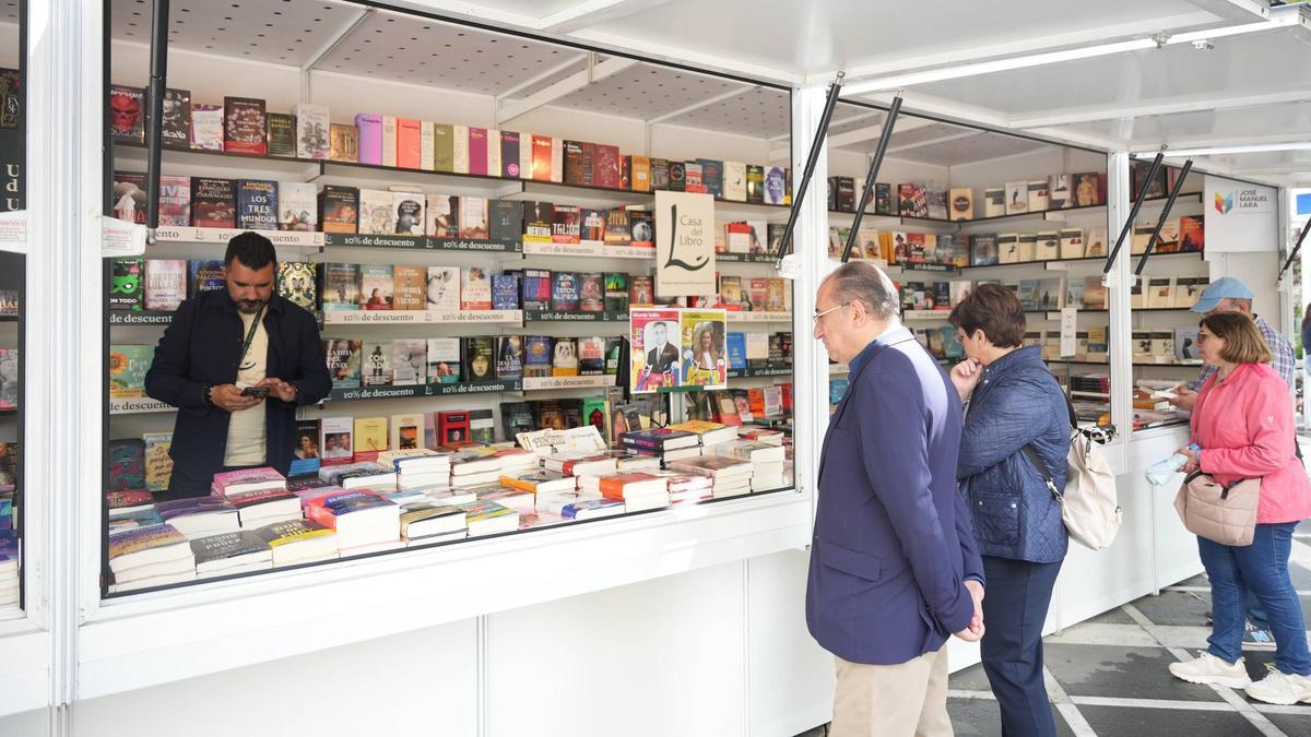 Caseta de la Feria del Libro de Badajoz