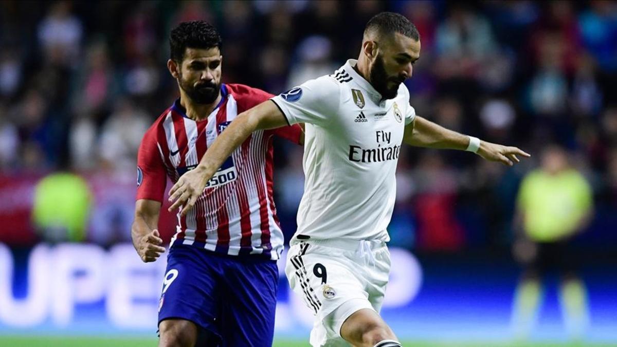 Diego Costa y Benzema, los goleadores en la Supercopa