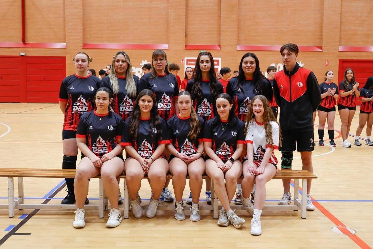 Uno de los equipos femeninos.