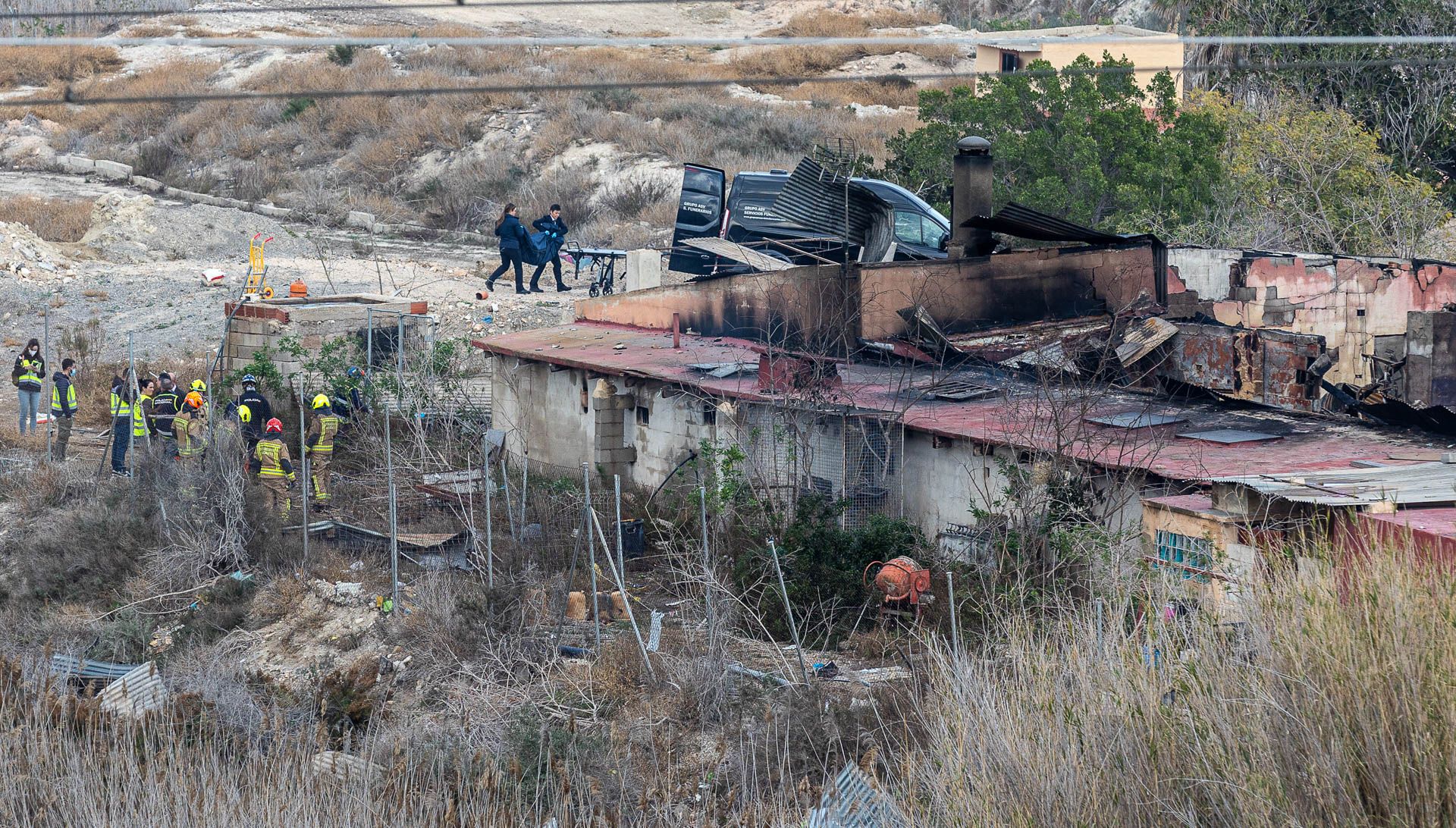 Grave explosión en la pirotecnia Hermanos Sirvent en Fontcalent, Alicante
