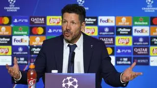 Simeone: "No tengo compromiso con nadie, los que juegan es porque lo hacen bien"