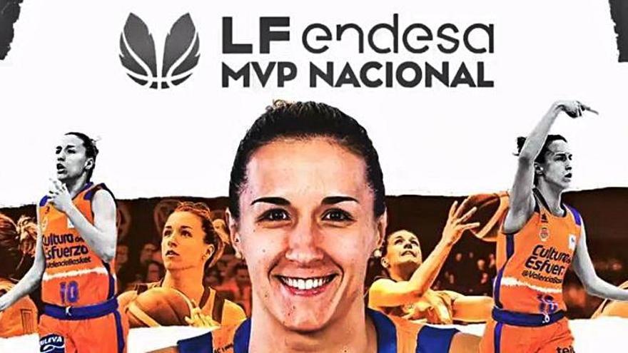 Queralt Casas, elegida mejor escolta y mejor jugadora nacional de la Liga Femenina Endesa