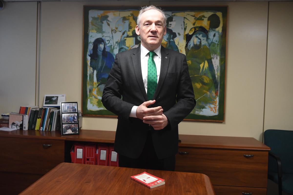El senador Miguel Lourenzo