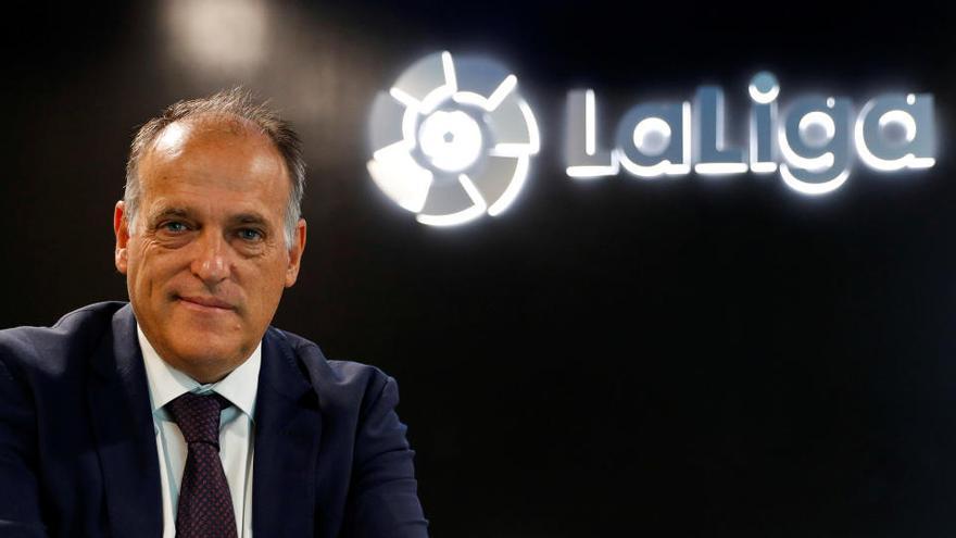 Javier Tebas és el president de la Lliga de Futbol Professional