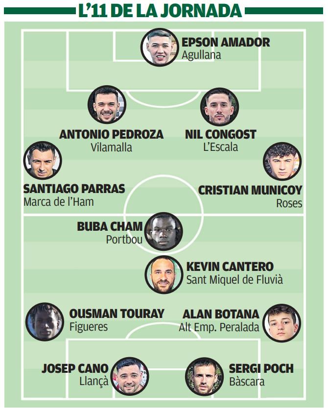 L'11 de la jornada