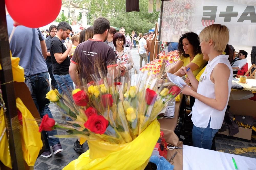 Sant Jordi a la Rambla de Figueres