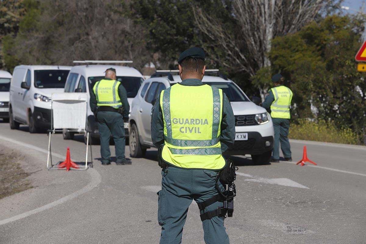 El dispositivo ROCA de la Guardia Civil en acción: control de tráfico y detención por robo de aceituna