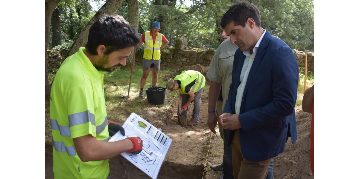 Un monasterio medieval emerge en Ponte Caldelas