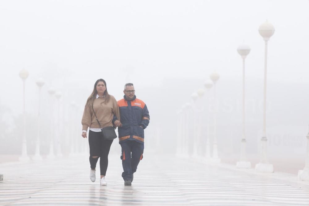 La niebla desde la Explanada