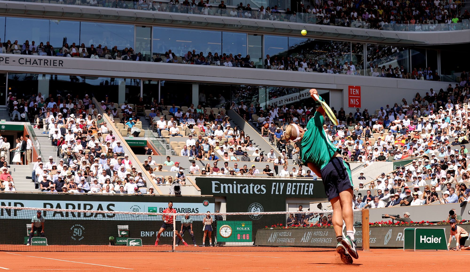 Novak Djokovic - Alejandro Davidovich, en la tercera ronda de Roland Garros 2023