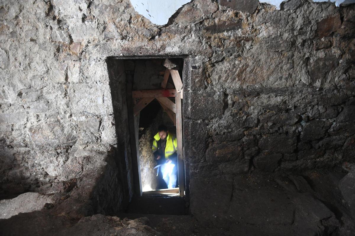 Una 'mikvé' en una casa de la calle Sinagoga de A Coruña