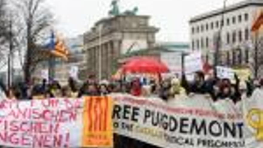 Berlín Manifestació a Alemanya per l&#039;alliberament dels presos