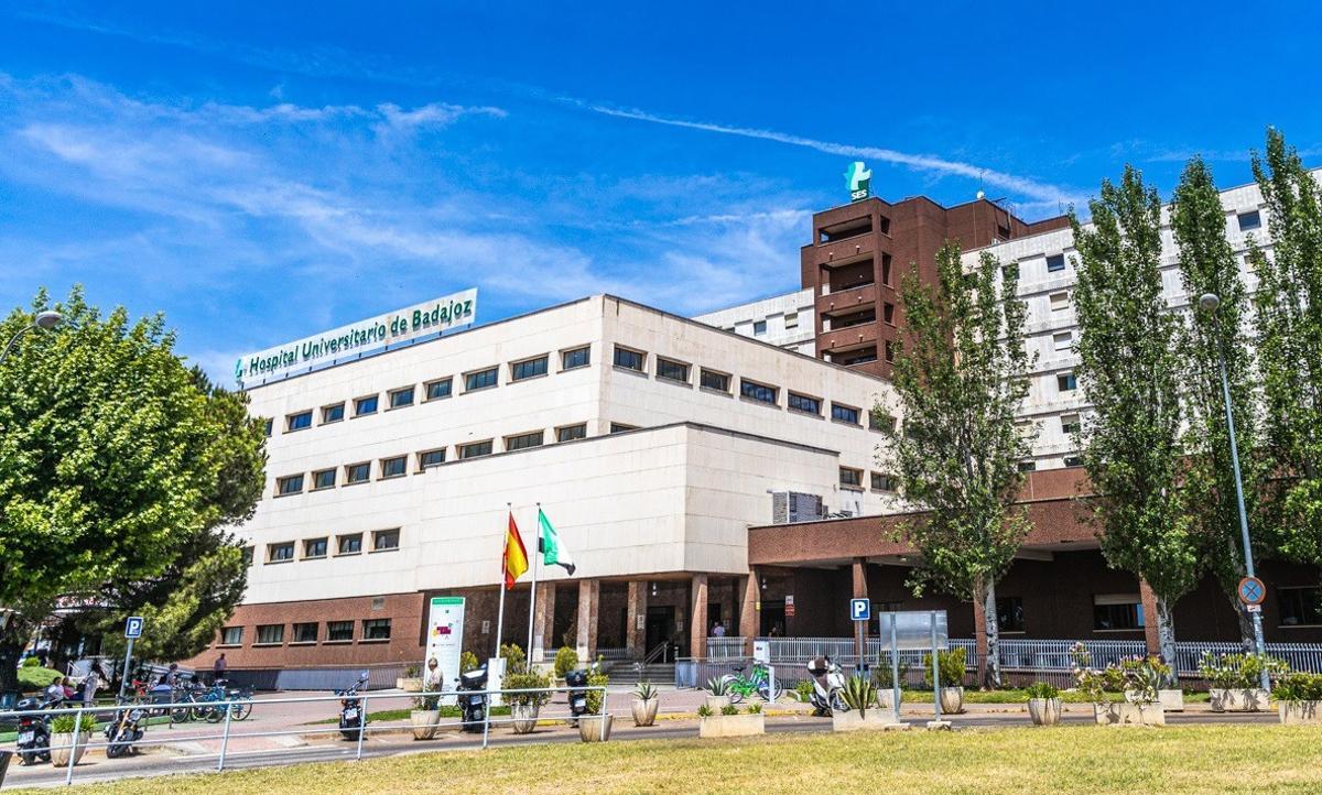 Hospital Universitario de Badajoz.