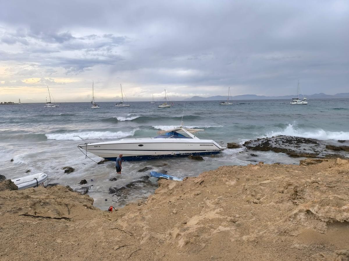 La DANA golpea con fuerza Formentera