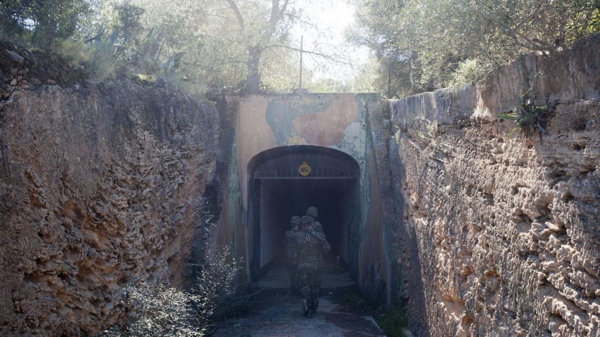 Una imagen de archivo de cuando era propiedad del Ejército.