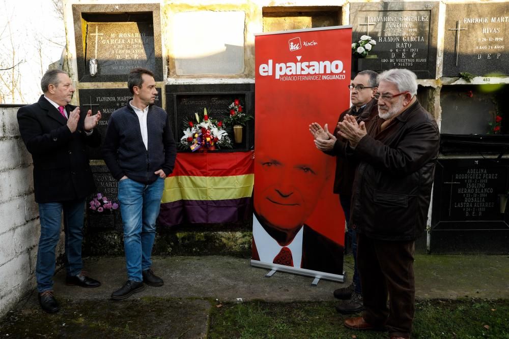 Homenaje a Horacio Fernández Inguanzo en El Sucu