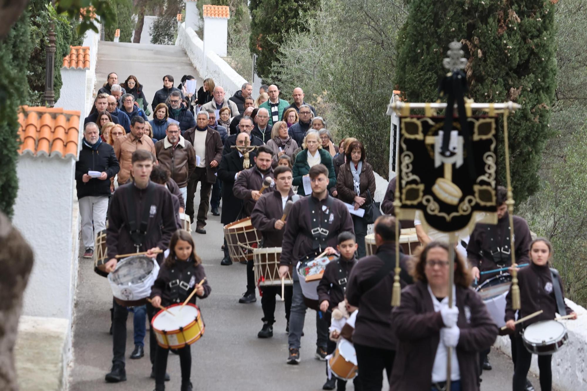 Fotos del vía crucis por el calvario de la ermita del Termet en Vila-real