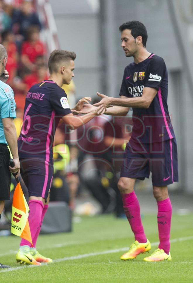 Las imágenes del  Sporting de Gijón, 0 - FC Barcelona, 5