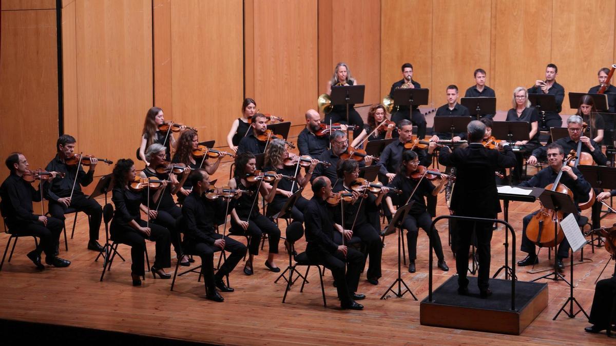 Anterior actuación de la Orquesta Sinfónica de Vigo en el Teatro Afundación.
