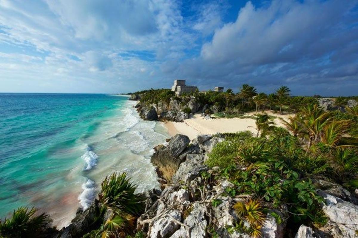 Playa de Tulum, México.