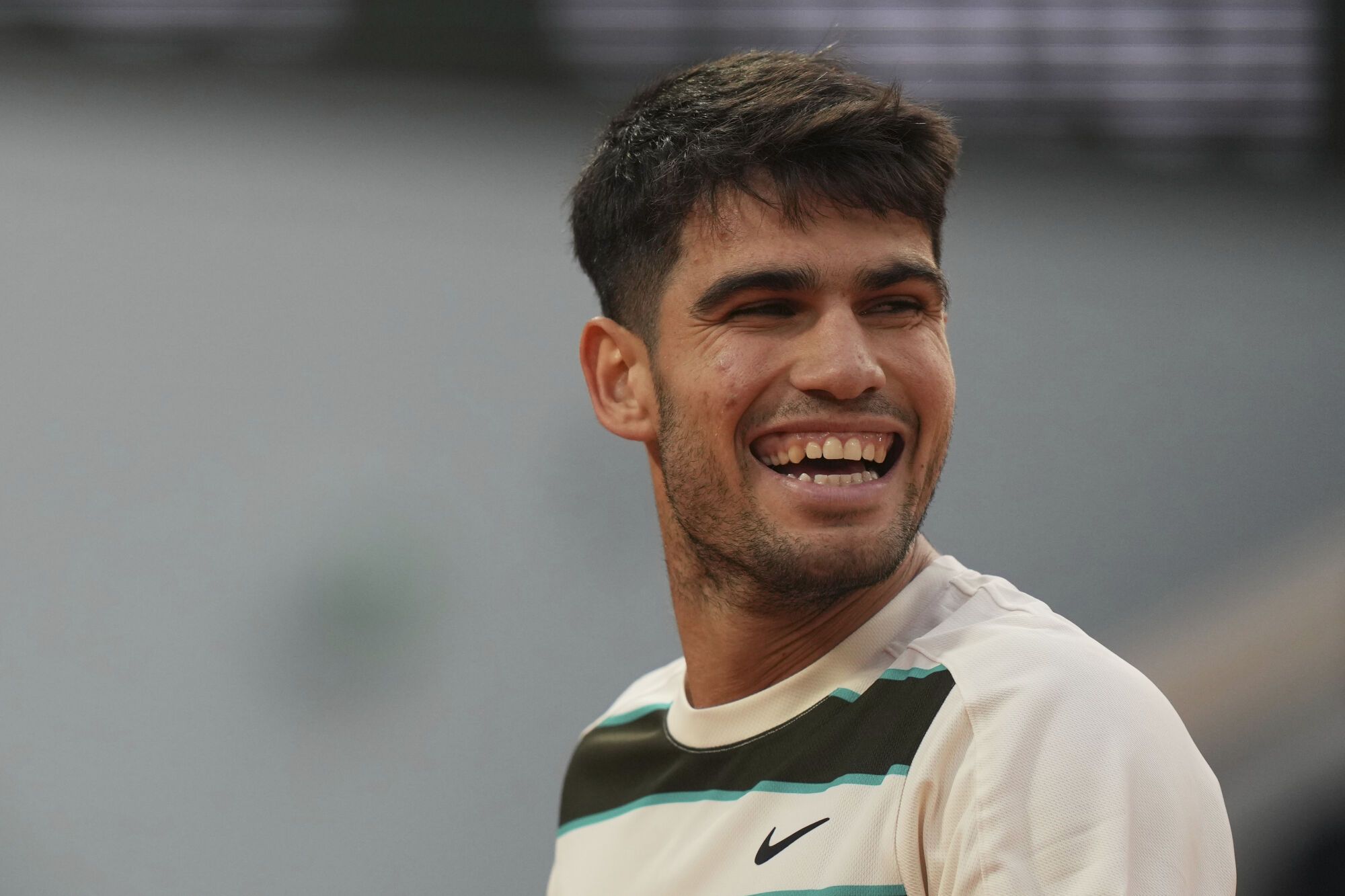 Roland Garros: Tommy Pau - Carlos Alcaraz, en imágenes.