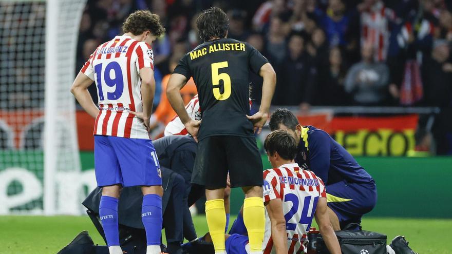 Le Normand es atendido por los servicios médicos