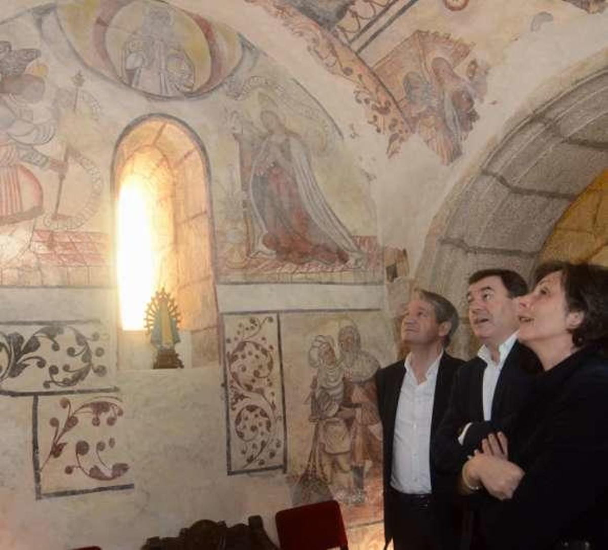 La iglesia de Santo Tomé recuperará los frescos de la bóveda pintados en el S.XVI
