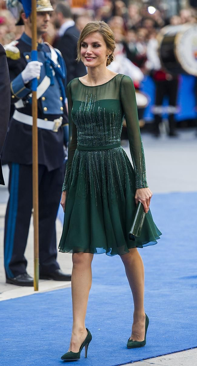 Letizia Ortiz en los Premios Príncipe de Asturias 2013
