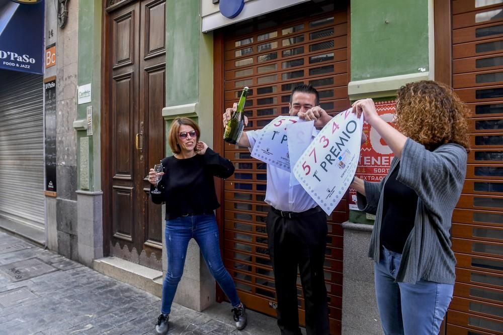 El Gordo de El Niño, vendido en la calle Constantino