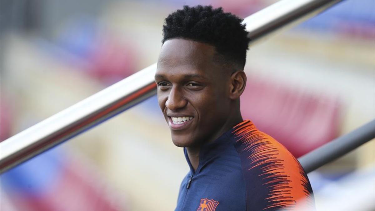 El Barça se despidió de Yerry Mina a través de su cuenta de instagram