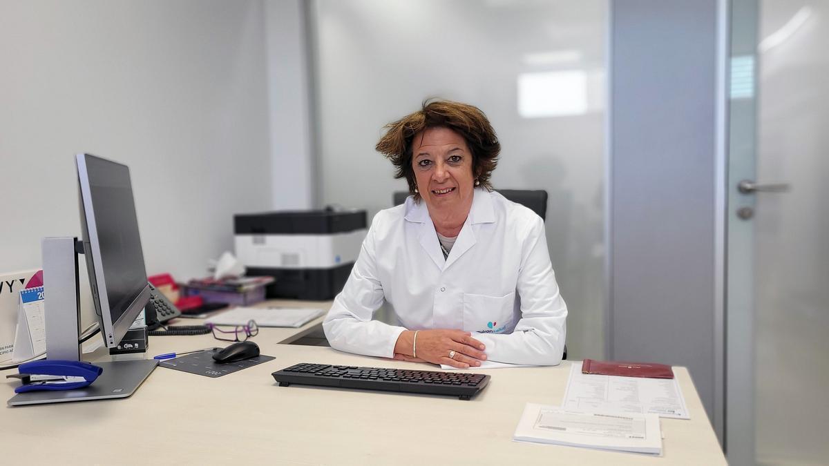 La doctora María Dolores Jiménez Hernández.