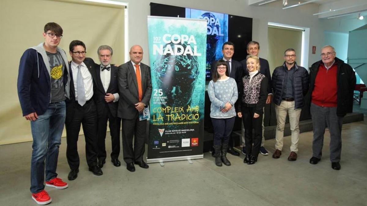 Presentación de la 107ª Copa Nadal en la Antiga Fàbrica Damm de Barcelona